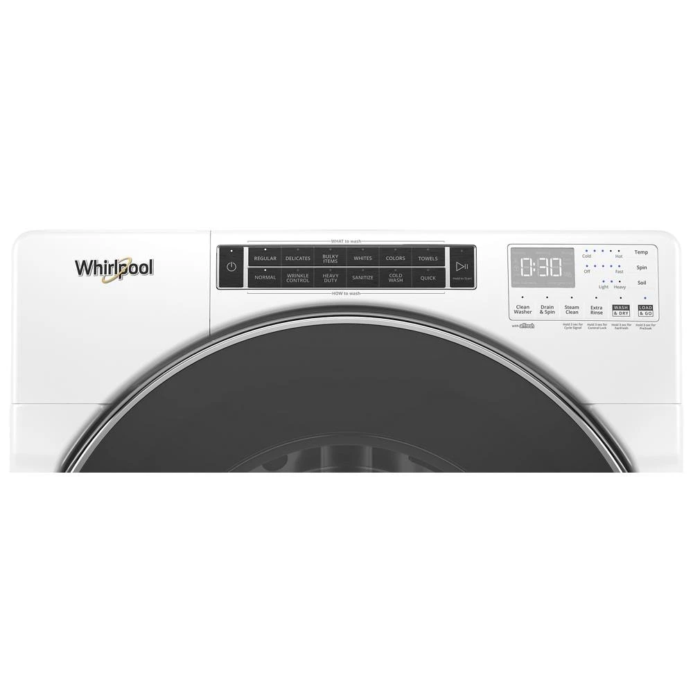 5.0 cu. ft. Front Load Washer with Load & Go™ XL Dispenser WFW8620HW