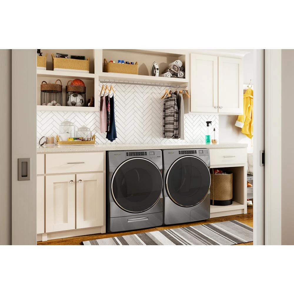4.3 cu. ft. Closet-Depth Front Load Washer with Load & Go™ XL Dispenser WFW862CHC