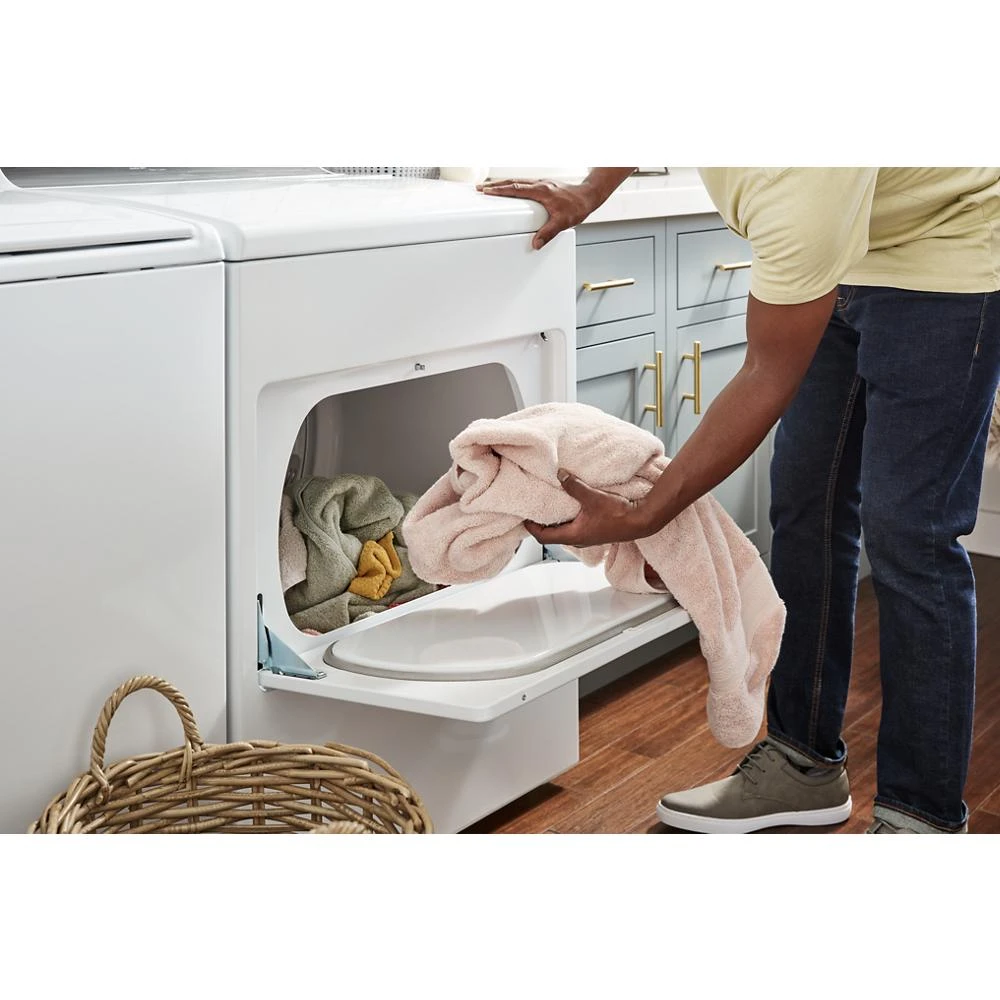 7.0 Cu. Ft. Long Vent Gas Moisture Sensing Dryer WGD500CMW