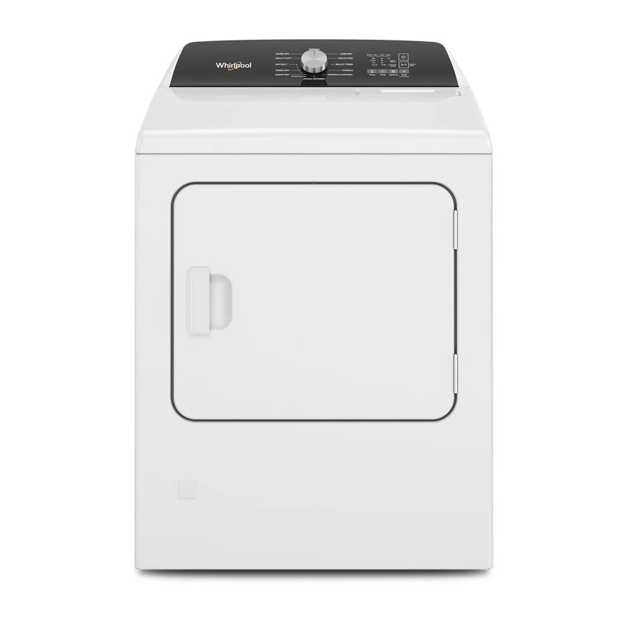 7.0 Cu. Ft. Top Load Gas Moisture Sensing Dryer with Steam WGD5050LW