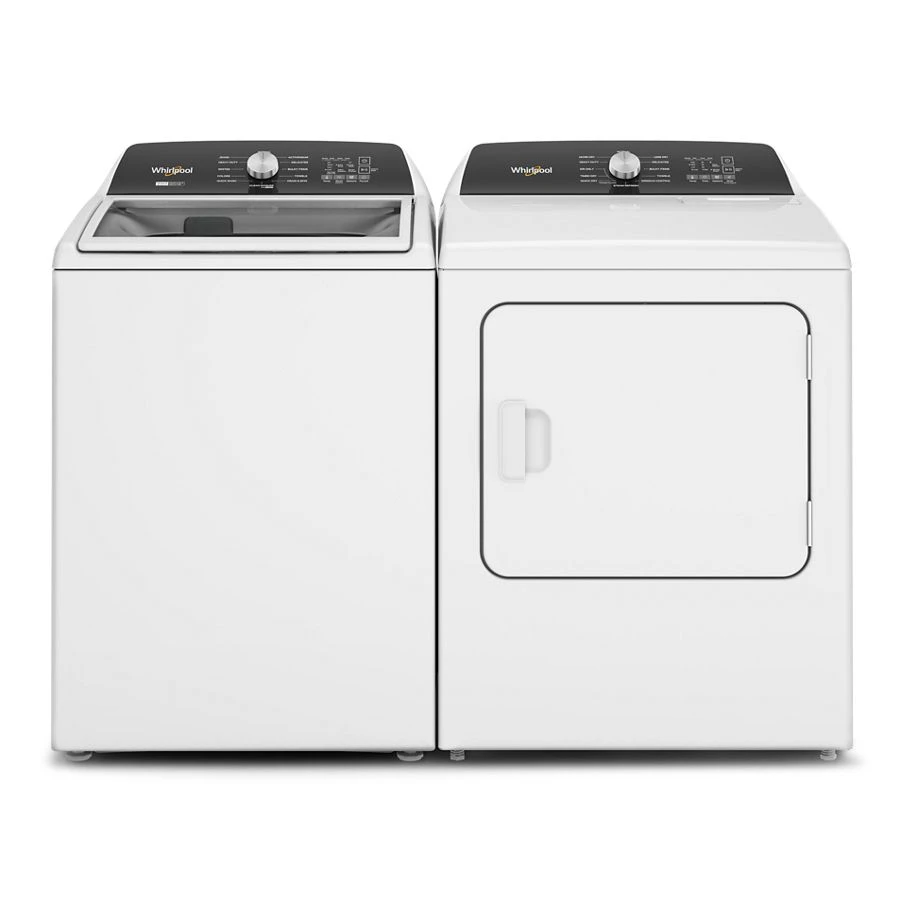 7.0 Cu. Ft. Top Load Gas Moisture Sensing Dryer with Steam WGD5050LW