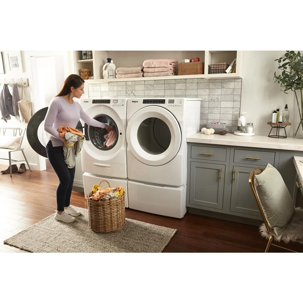 7.4 cu. ft. Front Load Gas Dryer with Intuitive Touch Controls WGD5620HW