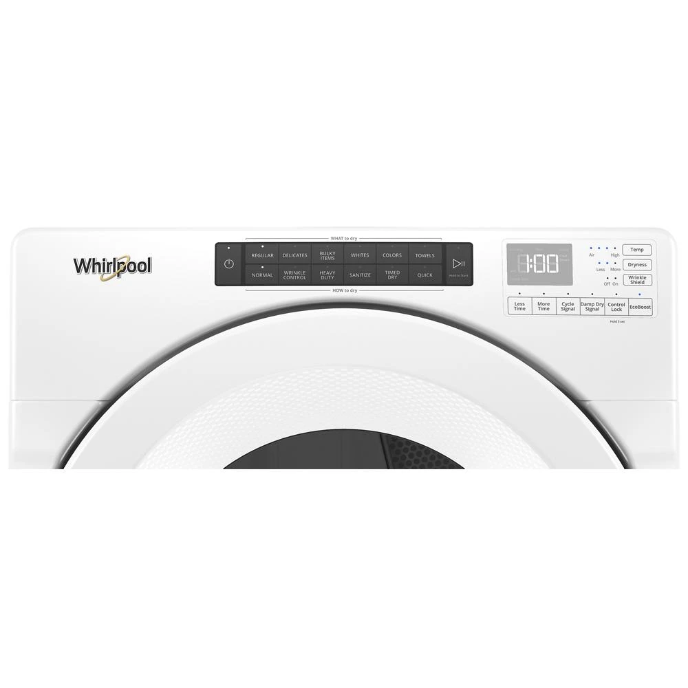 7.4 cu. ft. Front Load Gas Dryer with Intuitive Touch Controls WGD5620HW
