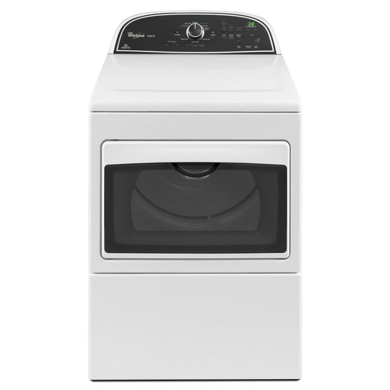 Whirlpool Cabrio(R) 7.4 cu. ft. HE Dryer with Sanitize Cycle White WGD5800BW Picture 1