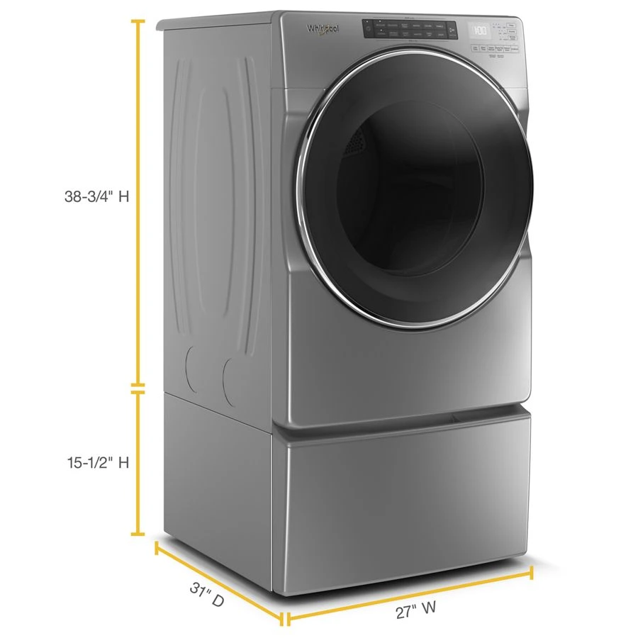 7.4 cu. ft. Front Load Gas Dryer with Steam Cycles WGD6620HC