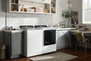8.8 cu. ft. Smart Capable Top Load Gas Dryer WGD8120HW
