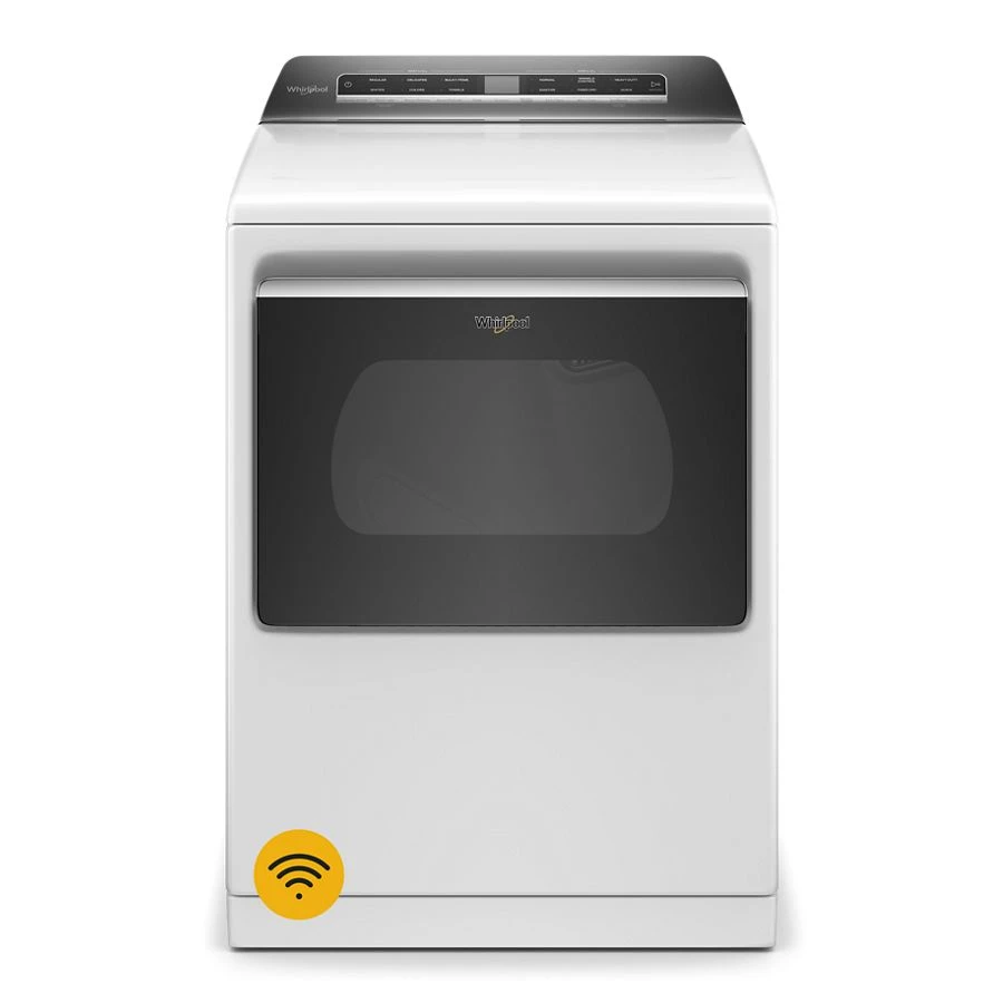 7.4 cu. ft. Top Load Gas Dryer with Advanced Moisture Sensing WGD8127LW