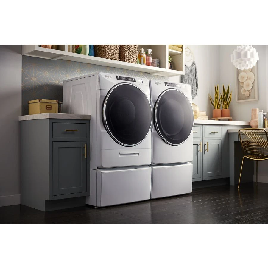 7.4 cu. ft. Front Load Gas Dryer with Steam Cycles WGD8620HW