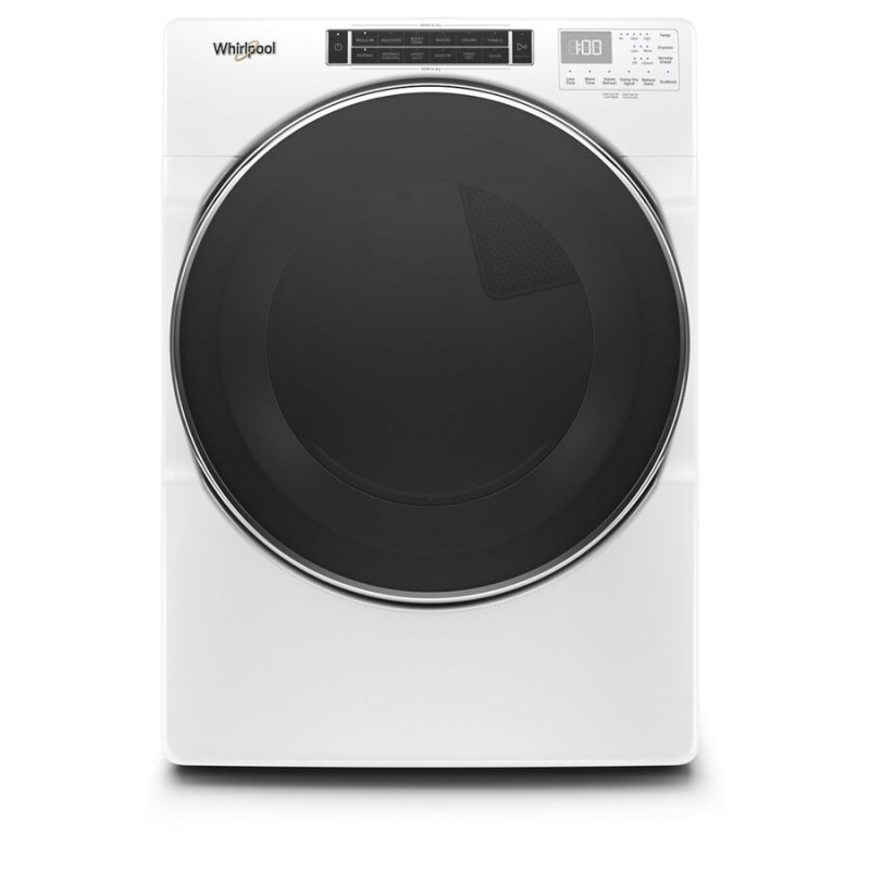 Whirlpool 7.4 cu. ft. Front Load Gas Dryer with Steam Cycles White WGD8620HW Picture 1