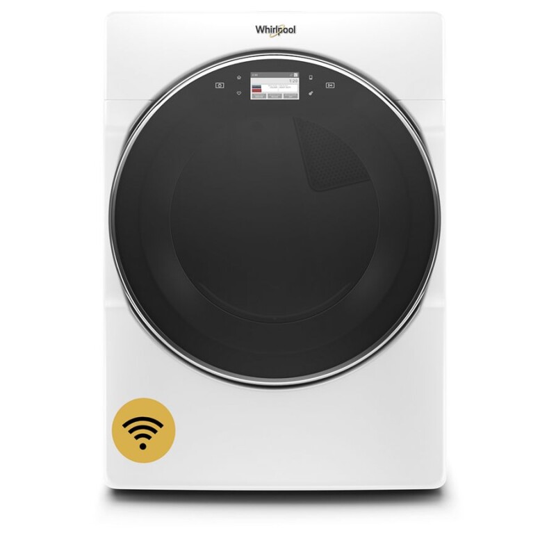Whirlpool 7.4 cu. ft. Smart Front Load Gas Dryer White WGD9620HW Picture 1