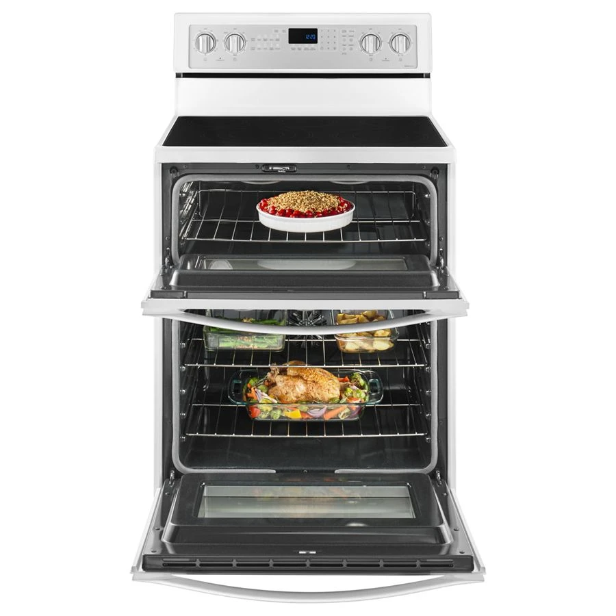 6.7 Cu. Ft. Electric Double Oven Range with True Convection WGE745C0FH