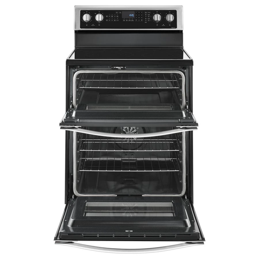 6.7 Cu. Ft. Electric Double Oven Range with True Convection WGE745C0FS
