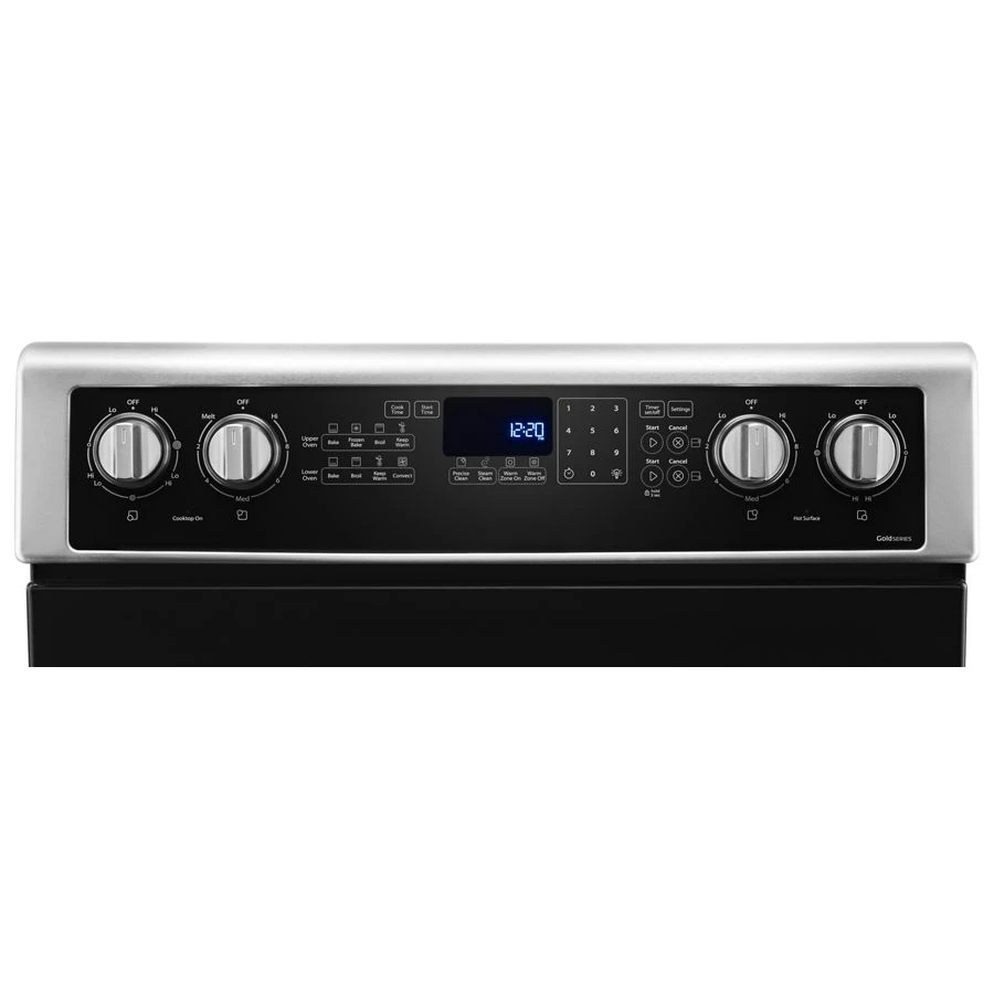 6.7 Cu. Ft. Electric Double Oven Range with True Convection WGE745C0FS