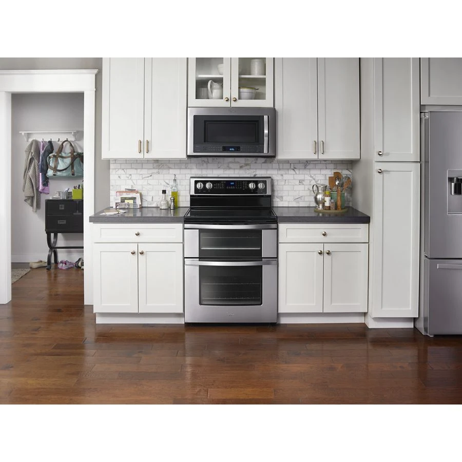 6.7 Cu. Ft. Electric Double Oven Range with True Convection WGE745C0FS