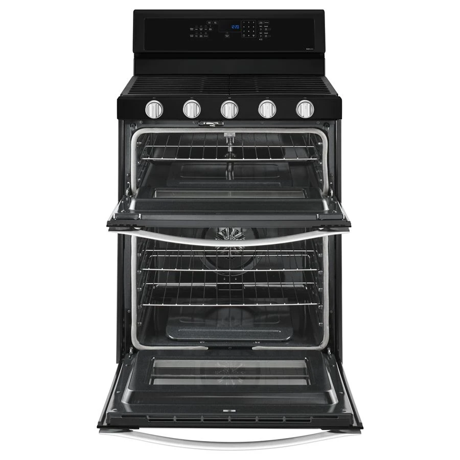 6.0 Cu. Ft. Gas Double Oven Range with EZ-2-Lift™ Hinged Grates WGG745S0FE