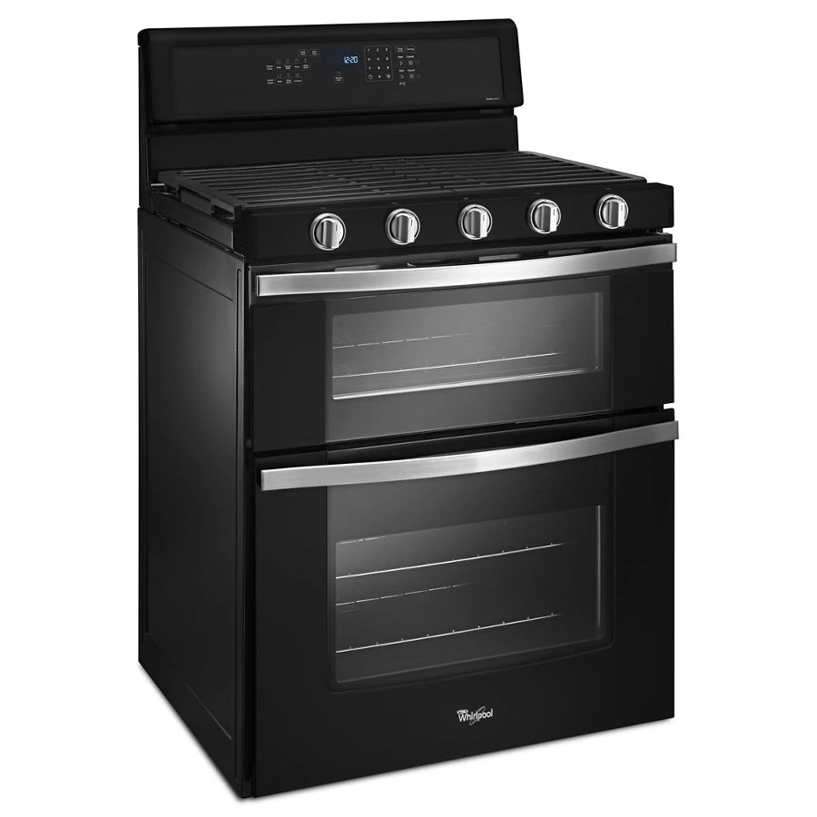 6.0 Cu. Ft. Gas Double Oven Range with EZ-2-Lift™ Hinged Grates WGG745S0FE