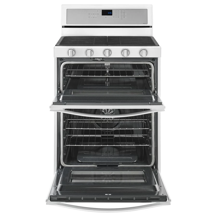 6.0 Cu. Ft. Gas Double Oven Range with EZ-2-Lift™ Hinged Grates WGG745S0FH