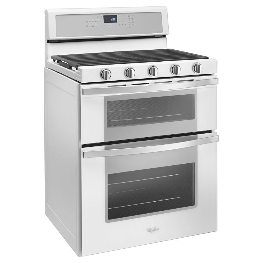 6.0 Cu. Ft. Gas Double Oven Range with EZ-2-Lift™ Hinged Grates WGG745S0FH