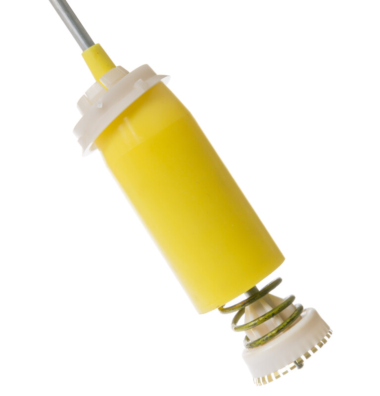 Washer suspension rod and spring assembly yellow WH16X543