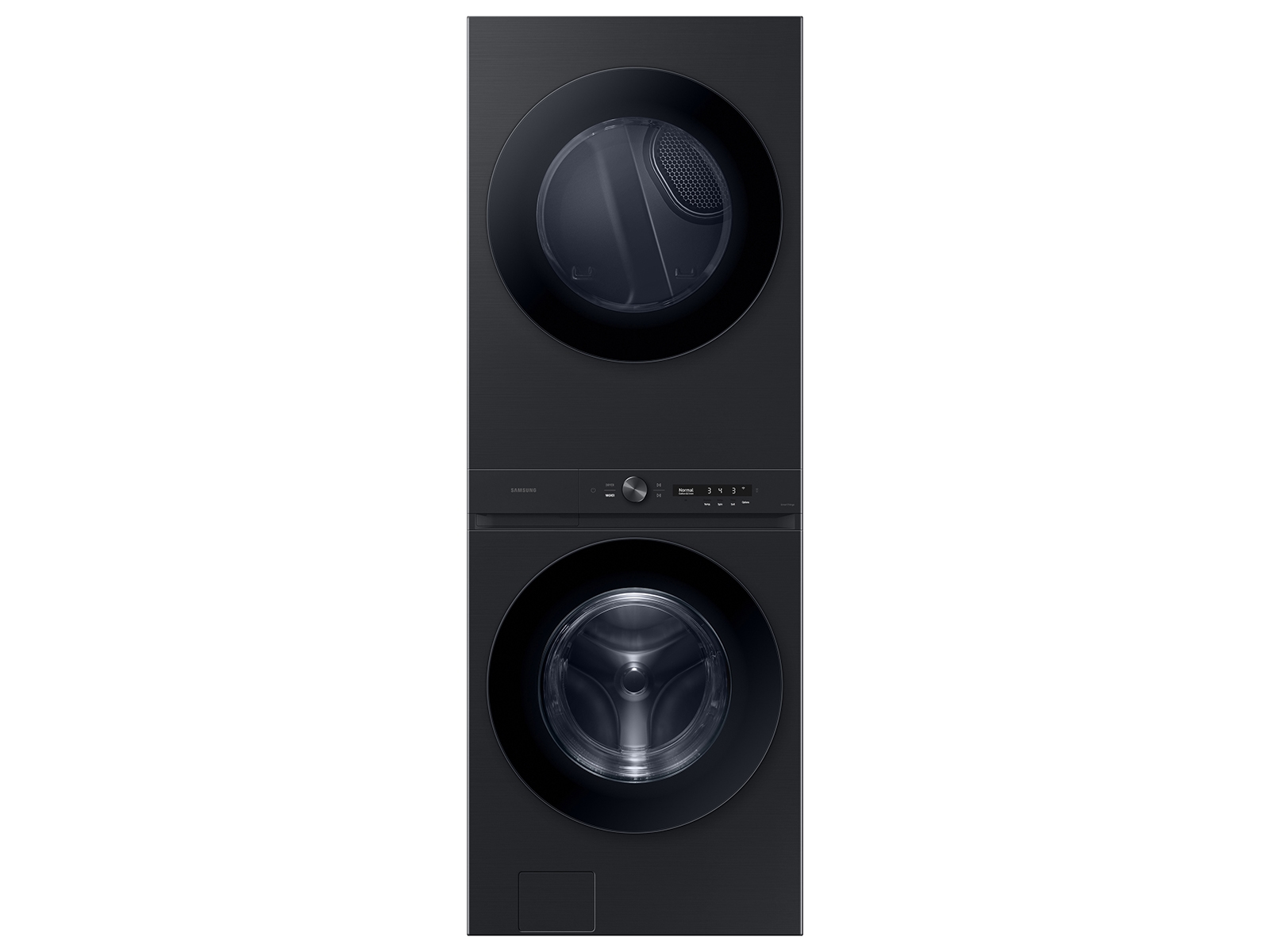 Samsung Bespoke AI Laundry Hub™ 4.6 cu. ft. Large Capacity Single Unit Washer with Flex Auto Dispense System and 7.6 cu. ft. Gas Dryer in Brushed Black Satin Green WH46DBH500GVA3 Picture 1