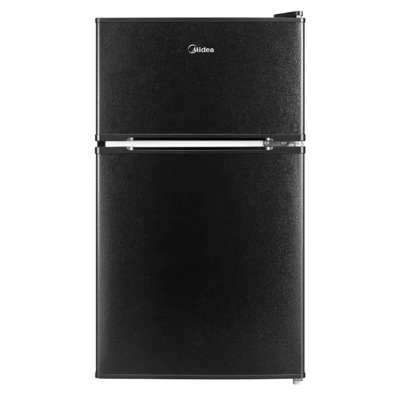 Midea 3.1 Cu. Ft. Double Door Compact Refrigerator Black WHD113FB1 Picture 1