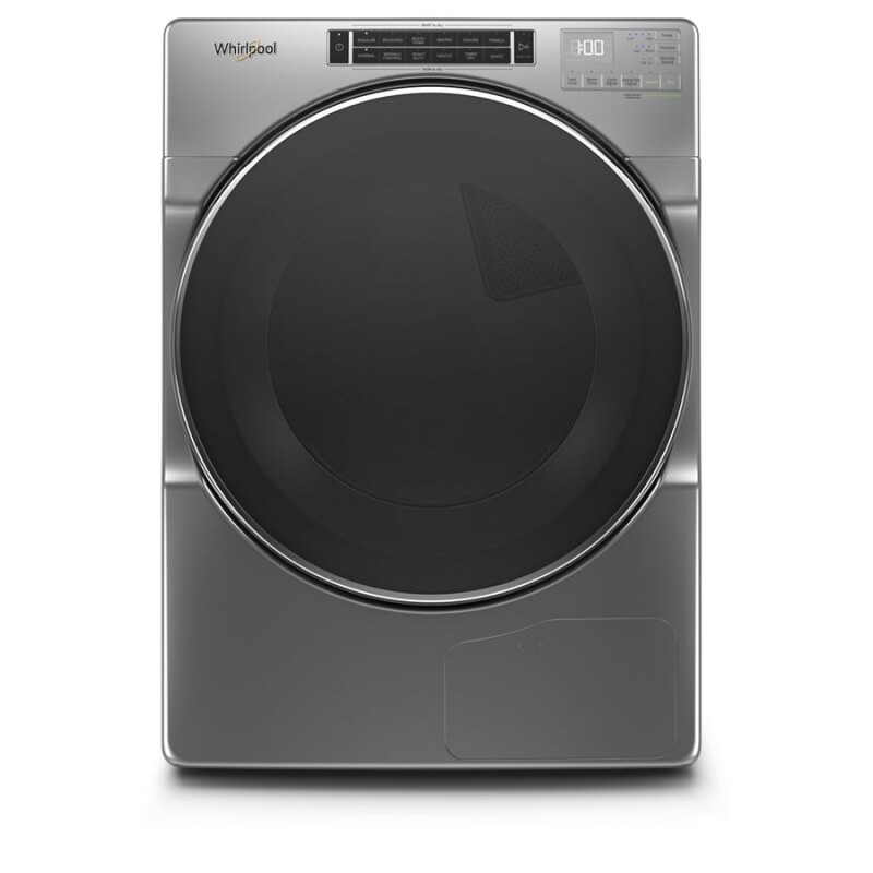 Whirlpool 7.4 cu. ft. Front Load Hybrid Heat Pump Dryer Chrome Shadow WHD862CHC Picture 1