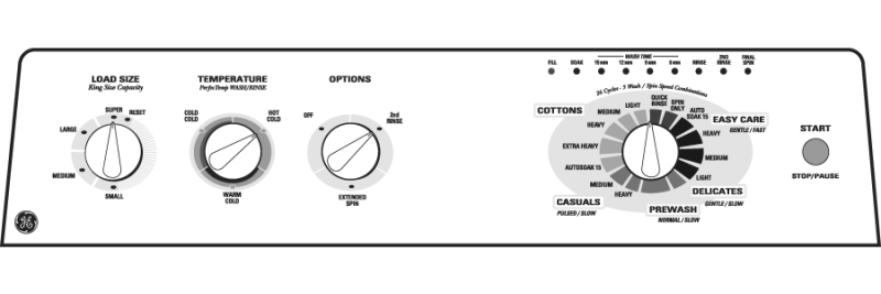 3.5 Cu. Ft. Capacity King-size Washer with Stainless Steel Basket WHRE5260EWW