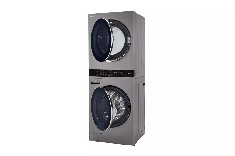 Single Unit Front Load LG WashTower™ with Center Control™ 4.5 cu. ft. Washer and 7.4 cu. ft. Electric Dryer WKE100HVA