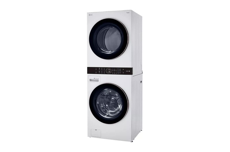 Single Unit Front Load LG WashTower™ with Center Control™ 4.5 cu. ft. Washer and 7.4 cu. ft. Electric Dryer WKE100HWA