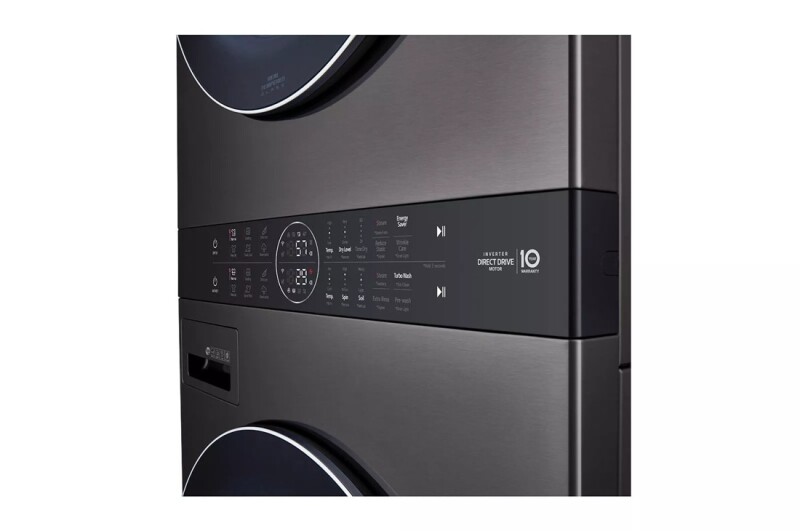 Single Unit Front Load LG WashTower™ with Center Control™ 4.5 cu. ft. Washer and 7.4 cu. ft. Electric Dryer WKEX200HBA