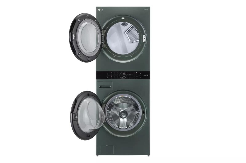 Single Unit Front Load LG WashTower™ with Center Control™ 4.5 cu. ft. Washer and 7.4 cu. ft. Electric Dryer WKEX200HGA