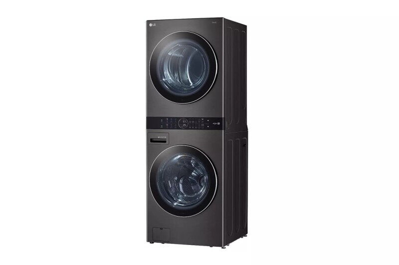 Single Unit Front Load LG WashTower™ with Center Control™ 4.5 cu. ft. Washer and 7.4 cu. ft. Gas Dryer WKGX201HBA