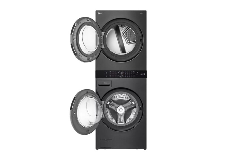Single Unit Front Load LG WashTower™ with Center Control™ 4.5 cu. ft. Washer and 7.4 cu. ft. Gas Dryer WKGX201HBA