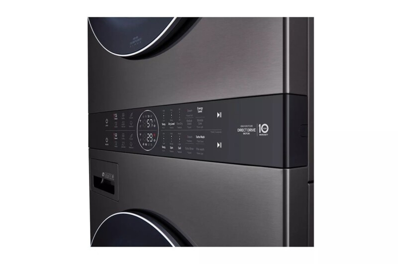 Single Unit Front Load LG WashTower™ with Center Control™ 4.5 cu. ft. Washer and 7.4 cu. ft. Gas Dryer WKGX201HBA