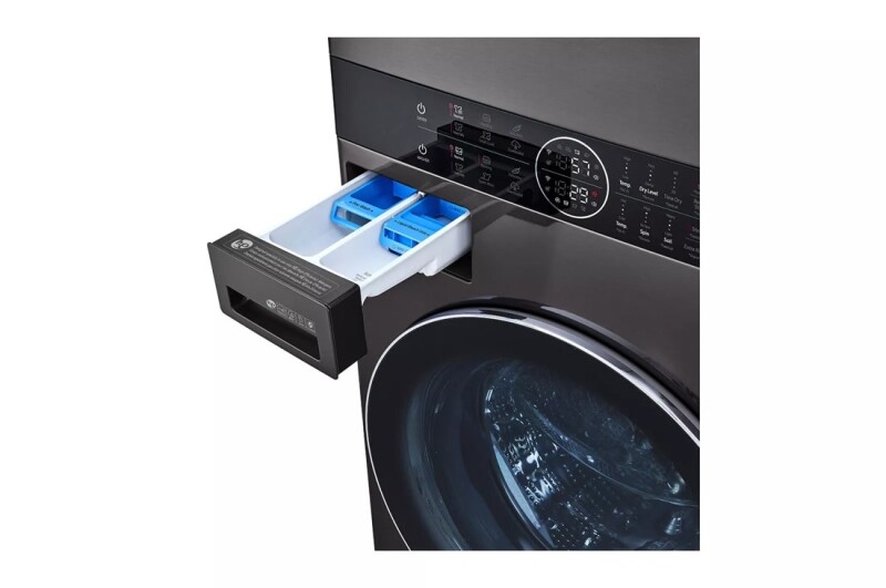 Single Unit Front Load LG WashTower™ with Center Control™ 4.5 cu. ft. Washer and 7.4 cu. ft. Gas Dryer WKGX201HBA