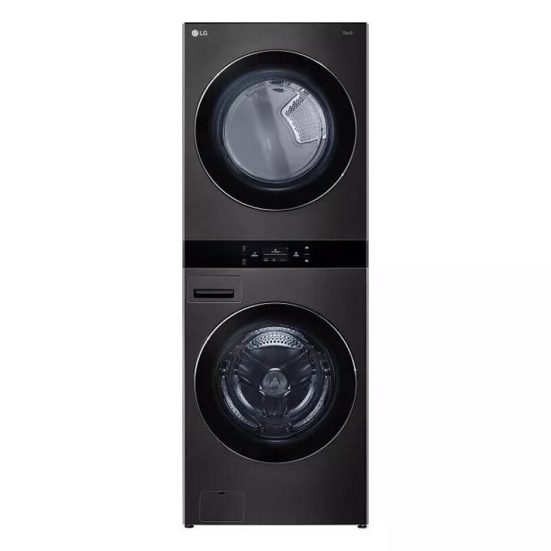 Single Unit Front Load LG WashTower™ with Center Control® 5.0 cu.ft. Washer & 7.4 cu.ft. Gas Dryer WKGX301HBA