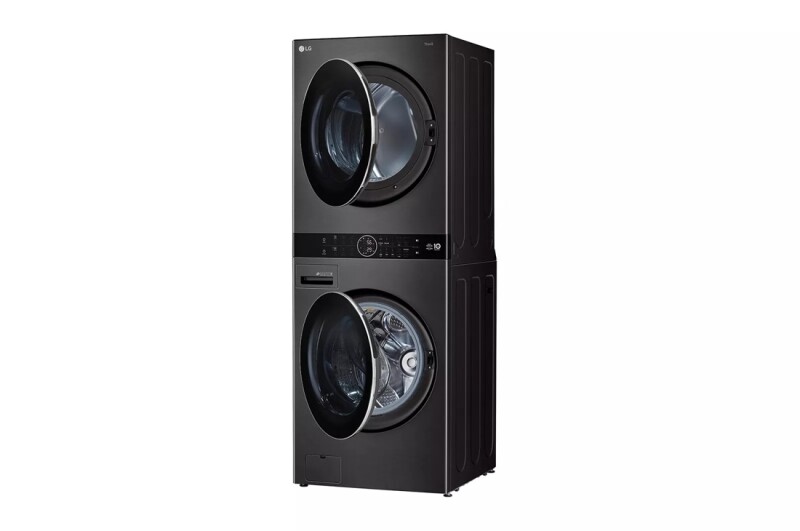 LG WashTower™ Single Unit Front Load 4.5 cu. ft. Washer and 7.2 cu. ft. Heat Pump Ventless Dryer WKHC202HBA