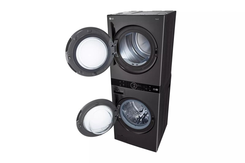LG WashTower™ Single Unit Front Load 4.5 cu. ft. Washer and 7.2 cu. ft. Heat Pump Ventless Dryer WKHC202HBA