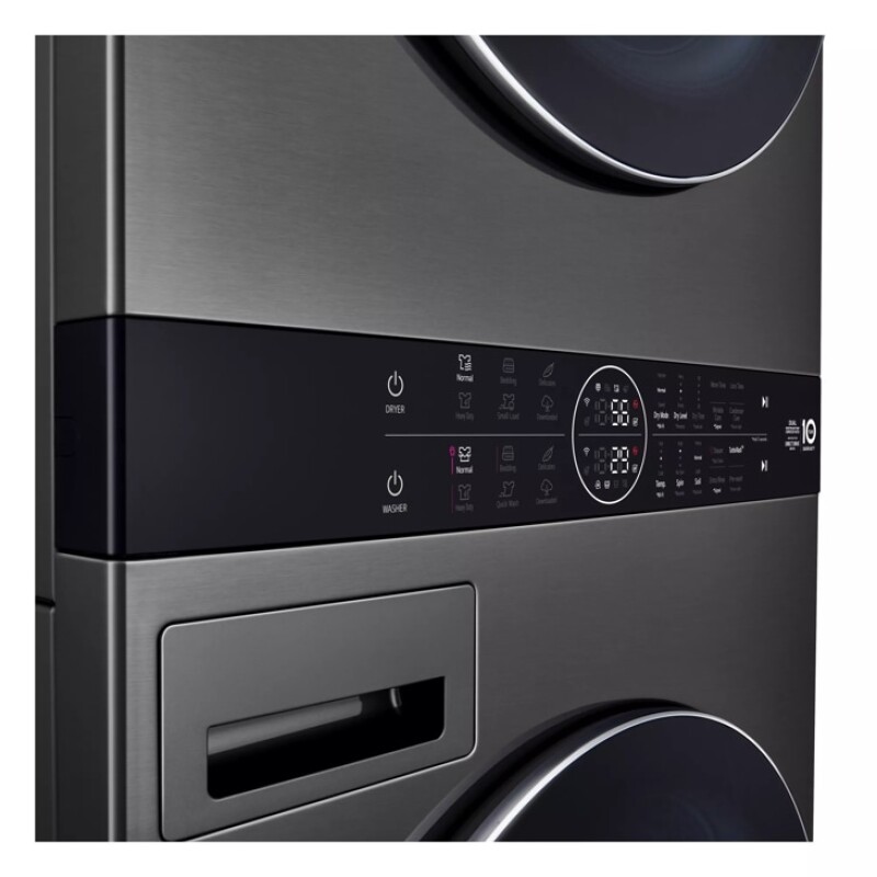 Single Unit Washtower™ With Center Control™ 5.0 Cu. Ft. Front Load Washer And 7.8 Cu. Ft. Electric Ventless Heat Pump Dryer WKHC252HBA