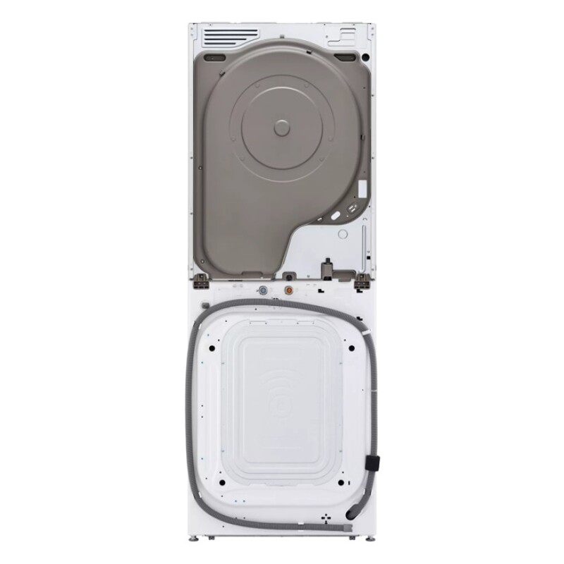 Single Unit LG WashTower™ with Center Control™ 5.0 cu. ft. Front Load Washer and 7.8 cu. ft. Electric Ventless Heat Pump Dryer WKHC252HWA