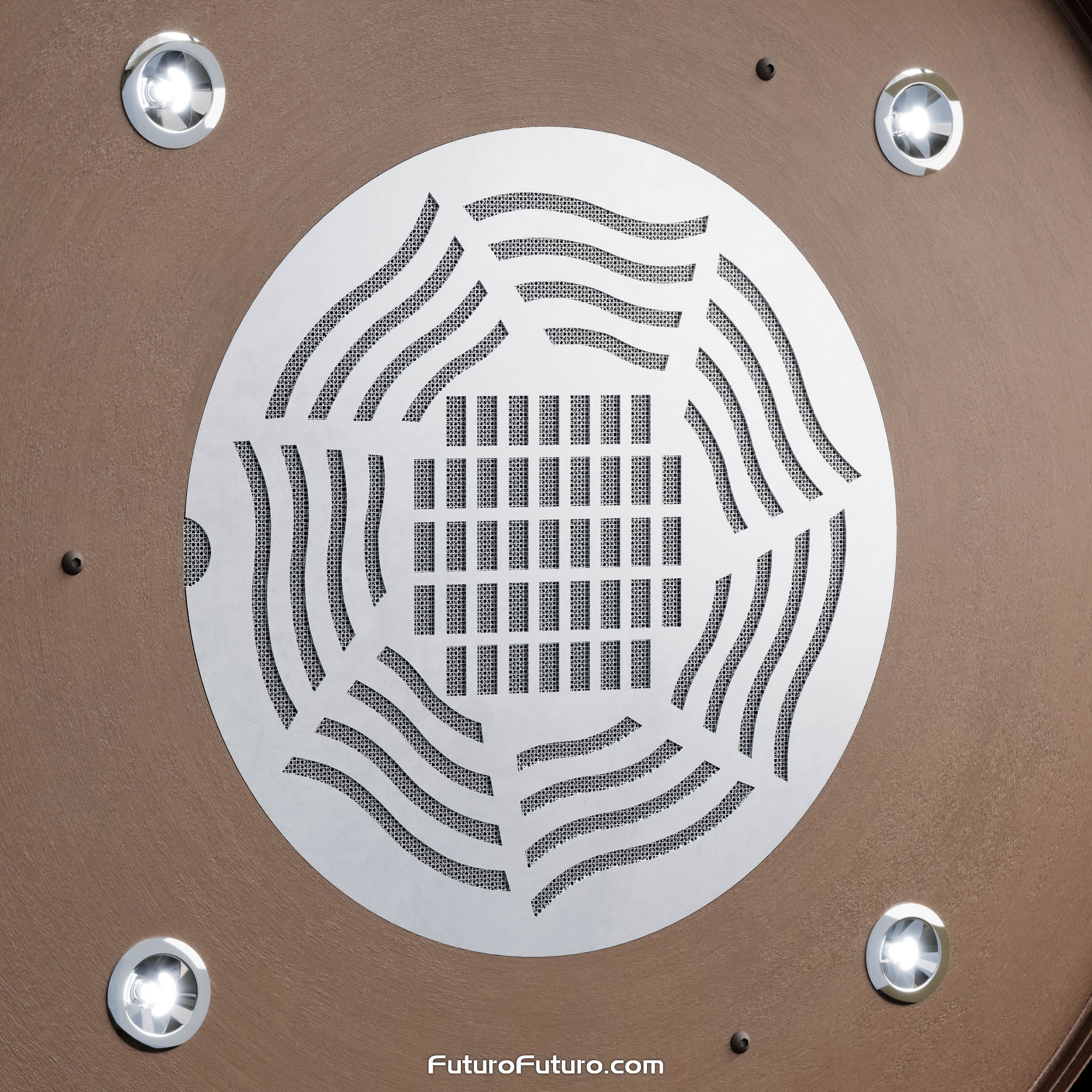 20″ Campana Copper Wall Range Hood WL20CAMPANACPR