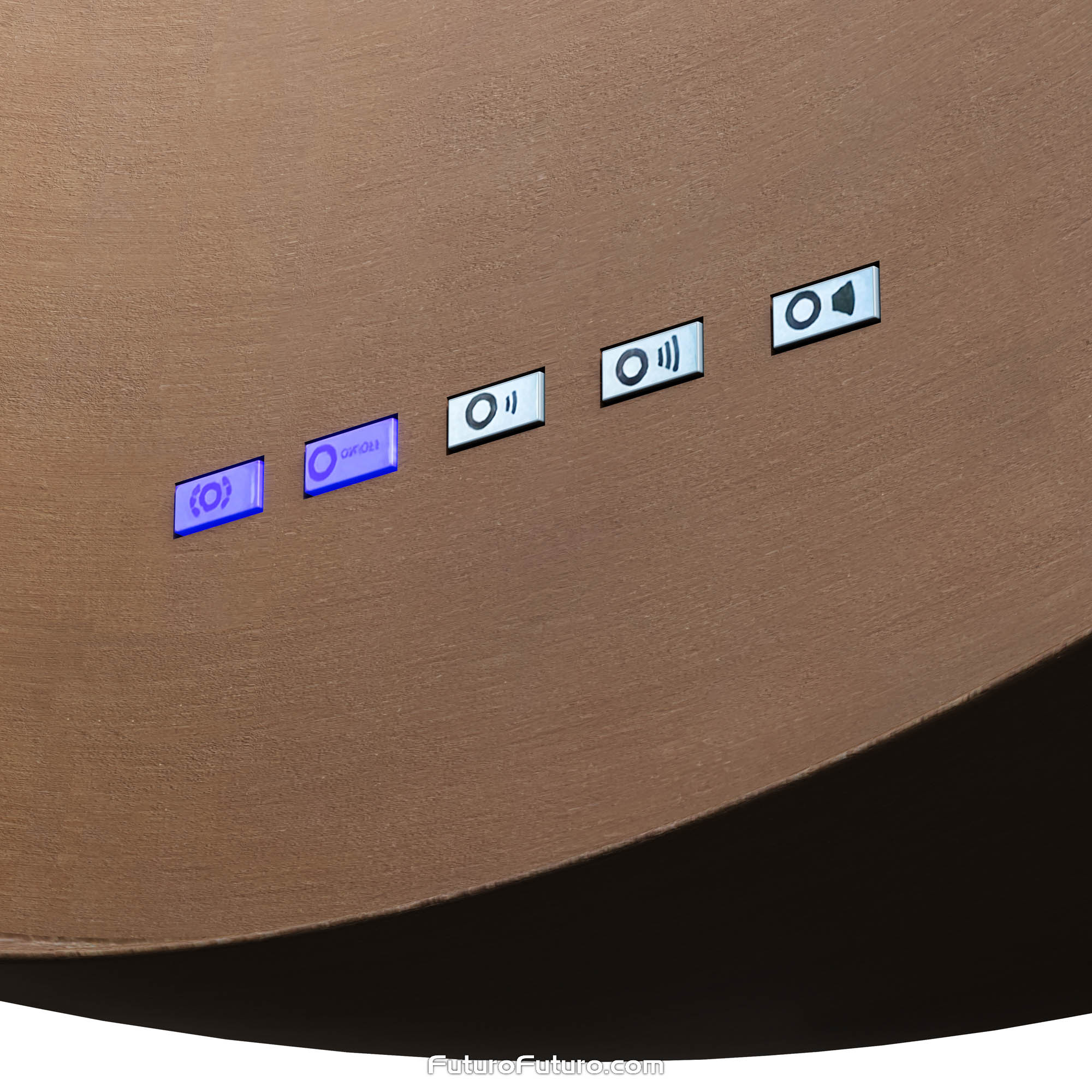 20″ Campana Copper Wall Range Hood WL20CAMPANACPR