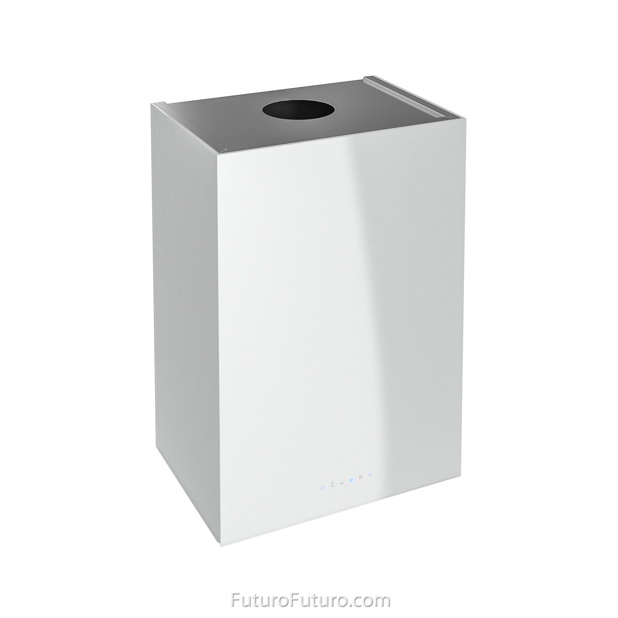 24″ Lombardy White Wall Range Hood WL24LOMBARDYWHT