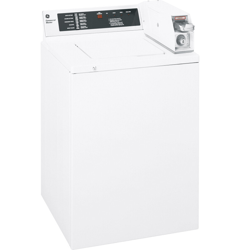 Extra-Large 2.7 Cu. Ft. Capacity Coin-Operated Washer WLCD2050BWC