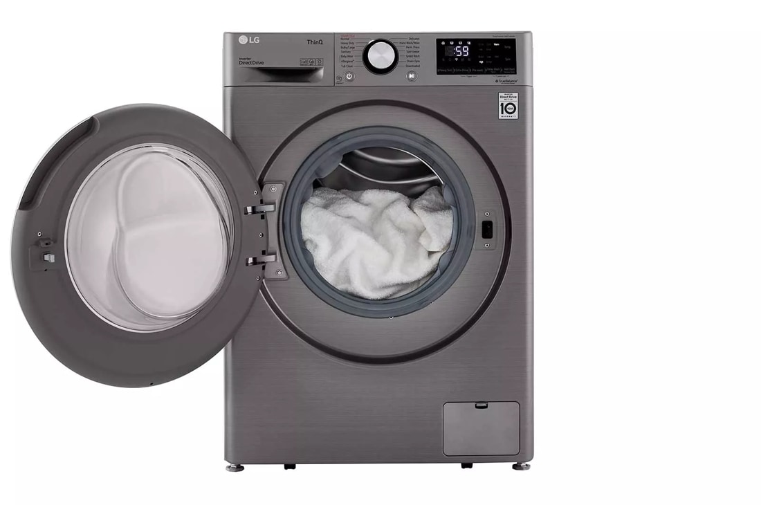 2.4 cu.ft. Smart wi-fi Enabled Compact Front Load Washer with Built-In Intelligence WM1455HVA