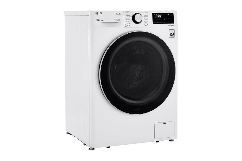 2.4 Cu. Ft. Smart Wi-fi Enabled Compact Front Load Washer With Built-in Intelligence WM1455HWA