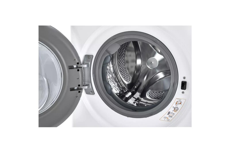 2.4 Cu. Ft. Smart Wi-fi Enabled Compact Front Load Washer With Built-in Intelligence WM1455HWA