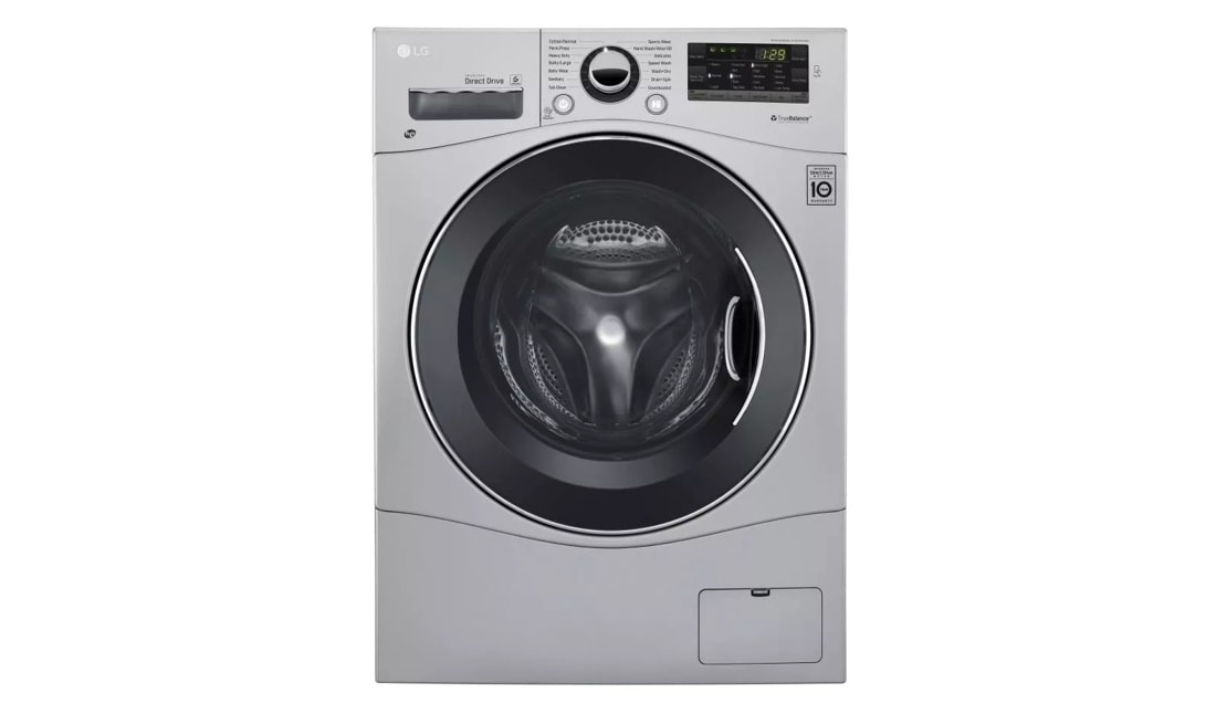 LG 2.3 cu.ft. Compact All-In-One Washer/Dryer Silver WM3488HS Picture 1