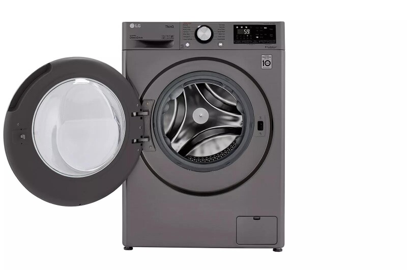 2.4 cu.ft. Smart wi-fi Enabled Compact Front Load All-In-One Washer/Dryer Combo with Built-In Intelligence WM3555HVA
