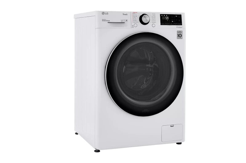 2.4 cu.ft. Smart wi-fi Enabled Compact Front Load All-In-One Washer/Dryer Combo with Built-In Intelligence WM3555HWA